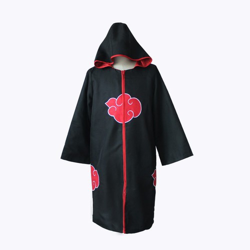 Trang Phục áo choàng COSPLAY Akatsuki Trong Truyện Tranh Naruto