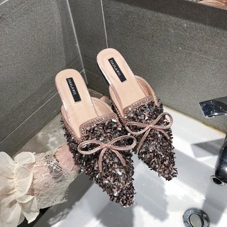 Dép sục nữ hàn quốc nơ