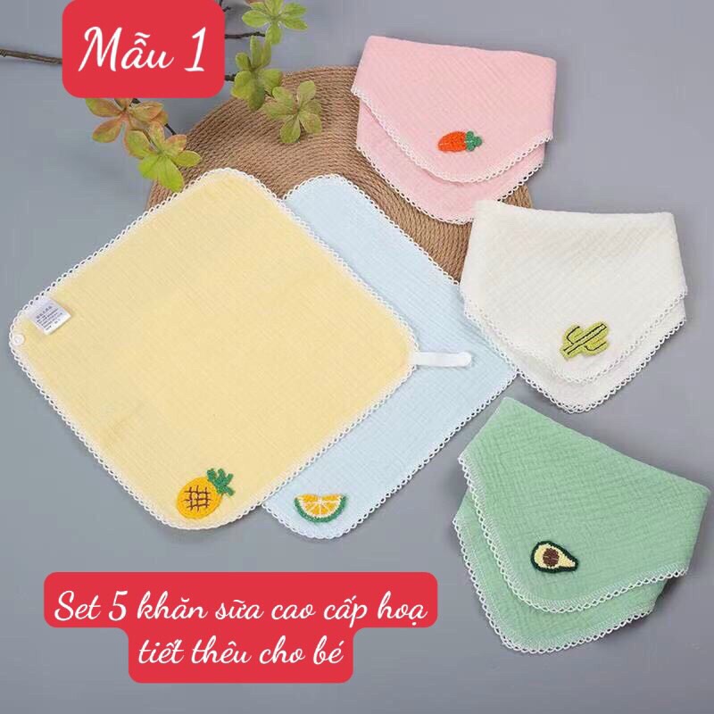 KHĂN XÔ CHO BÉ - KHĂN SỮA CHO BÉ