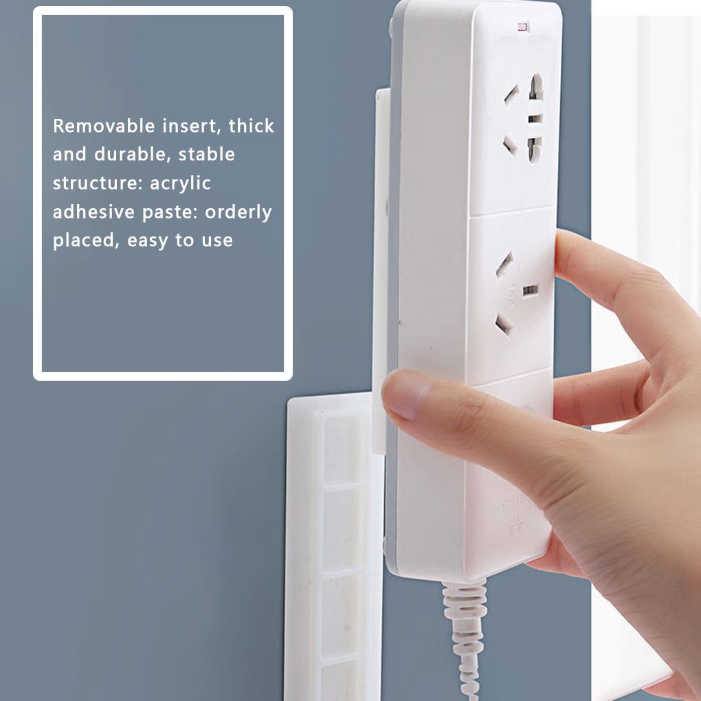 [toyman] Giá Đỡ Cố Định Ổ Cắm Điện Gắn Tường Không Cần Đục Lỗ