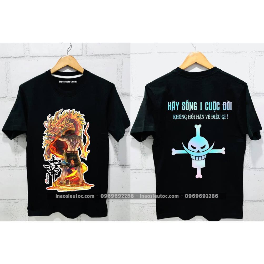 DEL HOT - 🔥HOT🔥 ⚡ FREESHIP ⚡Áo Ace | Áo One Piece dáng unisex đẹp giá rẻ thời trang nam nữ cực HOT / có size trẻ con