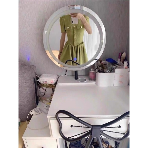 N44Váy công chúa CÓ BIG SIZE tiểu thư xanh bơ hot trend dáng dài tay bồng ulzzang nữ tính