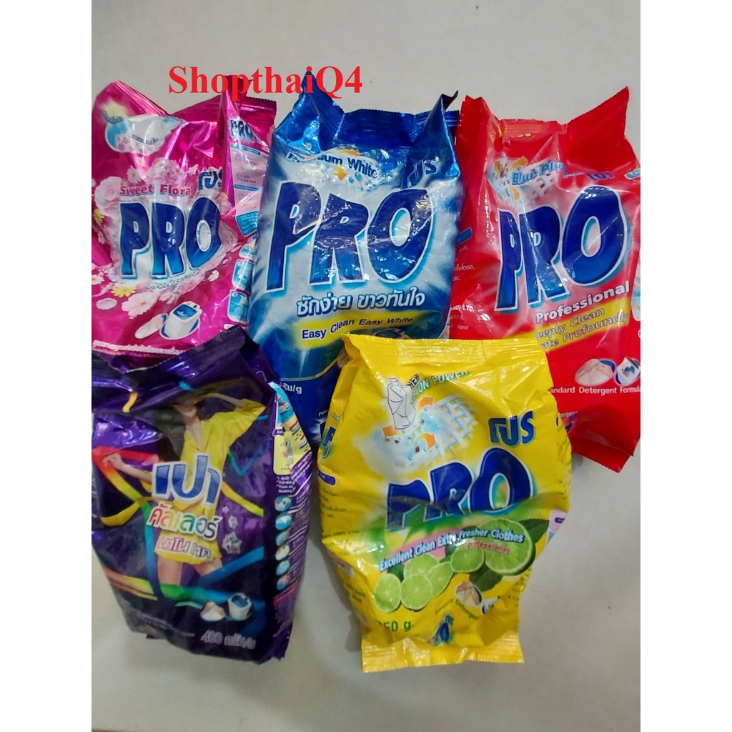 HCM- Bột giặt pao/pro 400g/380gr thái lan