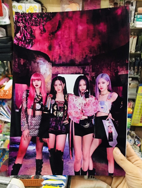 3 Poster BLACkPINk khổ a4, tranh dán KPOP BLACkPINk