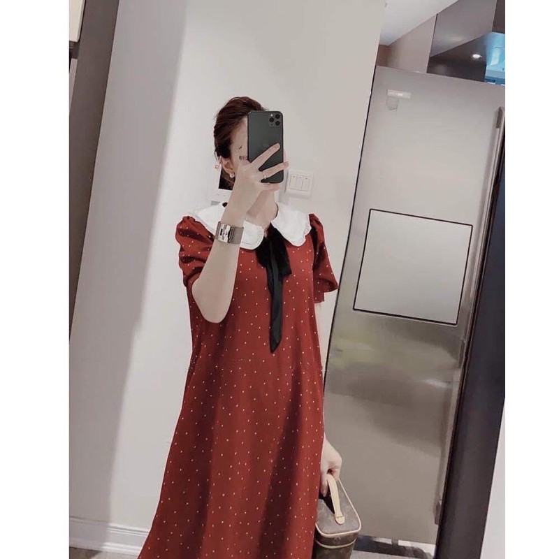 Đầm suông vải uni hàn size s