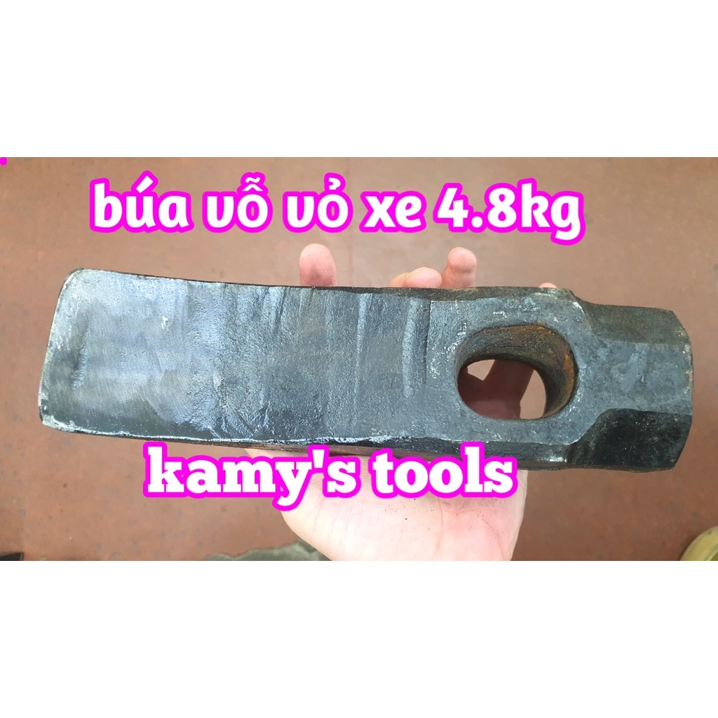 Búa cúp đục lốp xe tải cán nhựa, búa vô vỏ xe