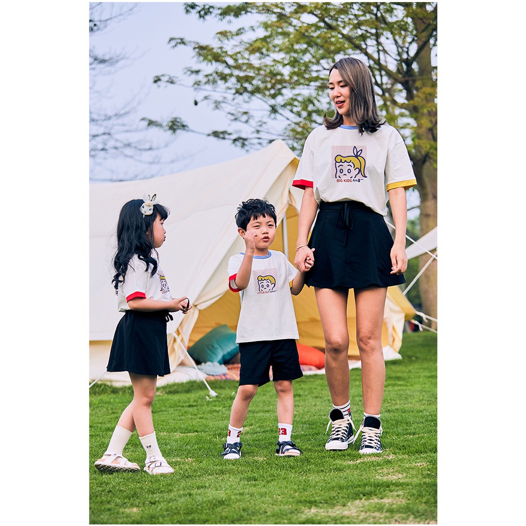 Áo gia đình - Đồng phục gia đình Familylove  (Có hình+video + Logo thương hiệu)  BIG KID