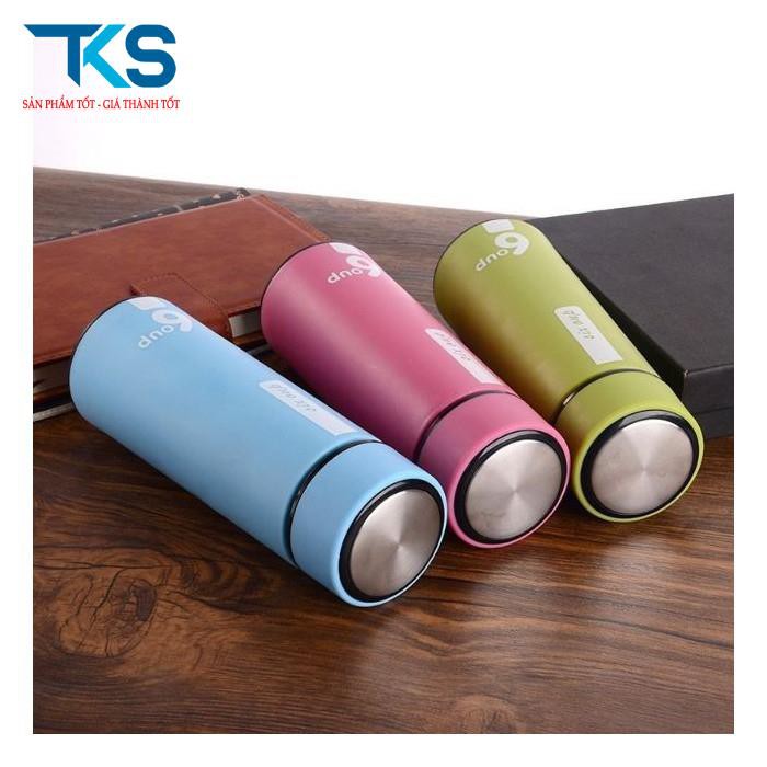 Bình nước giữ nhiệt 6 oup lõi thủy tinh 450ml