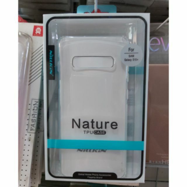 Ốp lưng dẻo trong suốt SamSung Galaxy S10 Plus chính hãng Nillkin