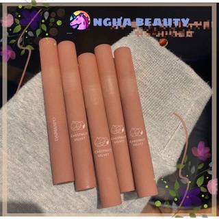 🦄 Son kem lì HẠT DẺ DAIMANPU D48 makeup lipstick nội địa chính hãng tông màu hot sỉ tốt - NGỰA BEAUTY