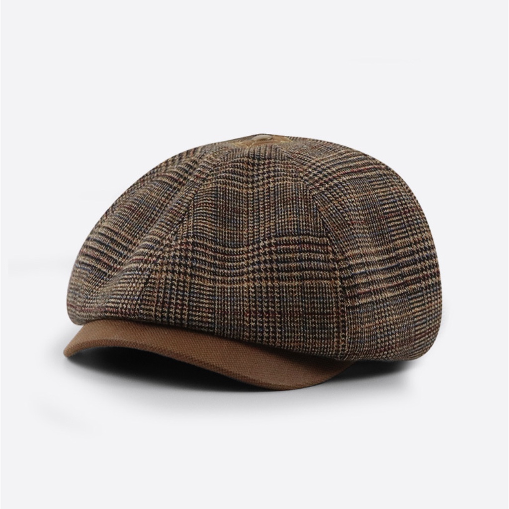 Mũ Beret Nam Nữ Cổ Điển Thời Trang Trung Niên BR10 - Mũ Nồi Chất Liệu 100% Cotton