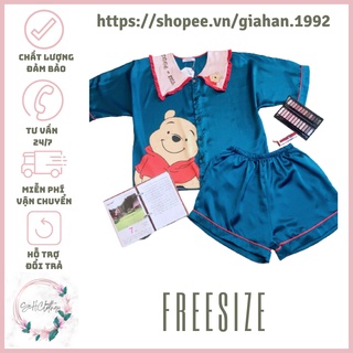 Đồ Bộ Nữ💖FREESHIP💖 Bộ Pyjama Mặc Nhà Chất Lụa Latin,Bộ Mặc Nhà Siêu Xinh,Mềm,Mịn,Mát,
