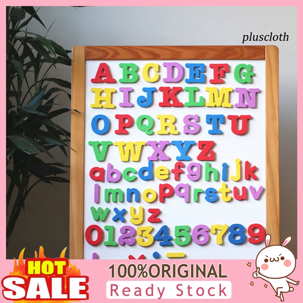 Nam Châm Dán Tủ Lạnh Hình Chữ Cái Và Số Cho Bé