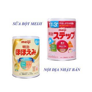 [DATE MỚI] Sữa MEIJI Nội Địa Nhật Số 0-1/ Số 1-3 Lon 800g