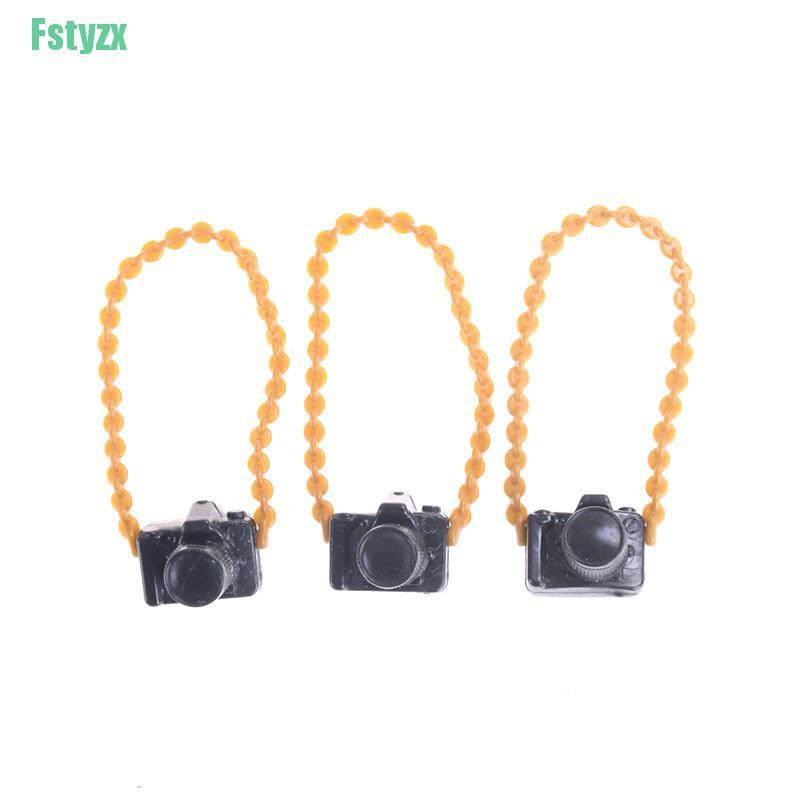 fstyzx Mini Doll Accessories Plastic Camera For DIY BJD Doll Monster Doll Toys Gift