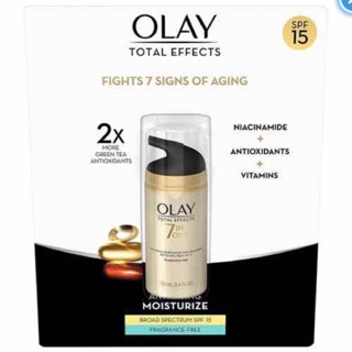 [ Hàng nội địa Mỹ ] KEM CHỐNG LÃO HOÁ OLAY TOTAL EFFECTS 7 IN ONE ANTI-AGING SPF 15 100ml