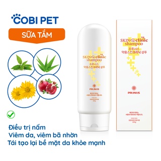 Sữa Tắm Trị Viêm Da Sạch Bã Nhờn Cho Chó Mèo PRUNUS DR.MEDICATED SKIN CLINIC 200ml
