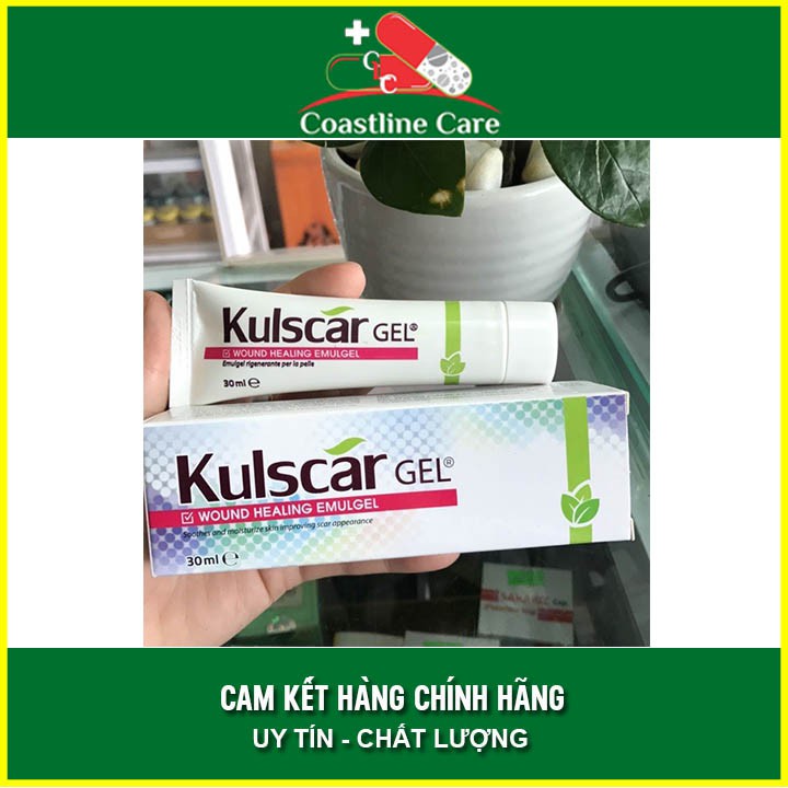 Kulscar Gel - Hỗ Trợ Điều Trị Vết Thương Hở &amp; Hạn Chế Hình Thành Sẹo (TUÝP 30G)