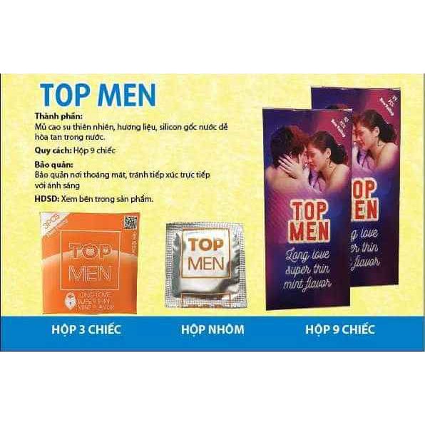 Bao cao su Topmen