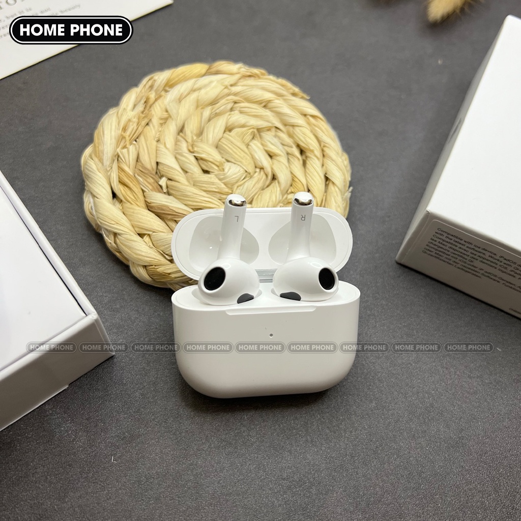 Tai nghe bluetooth TWS 3 2021 Full chức năng kết nối không dây, true wireless, 5.0 bảo hành 12 tháng