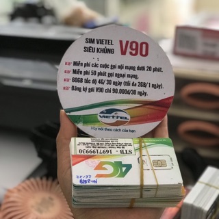 Sim viettel V90
