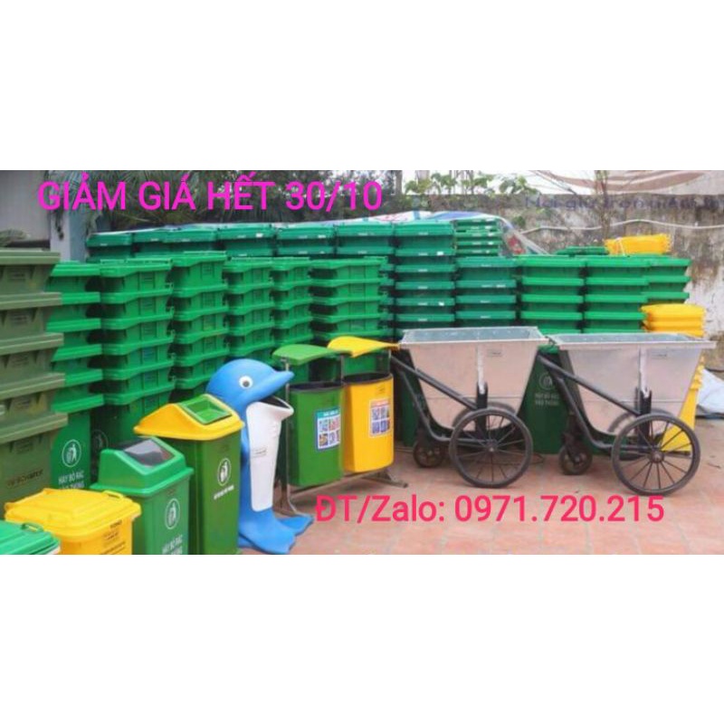 Thùng rác công nghiệp 60 lít tại Thanh Hóa