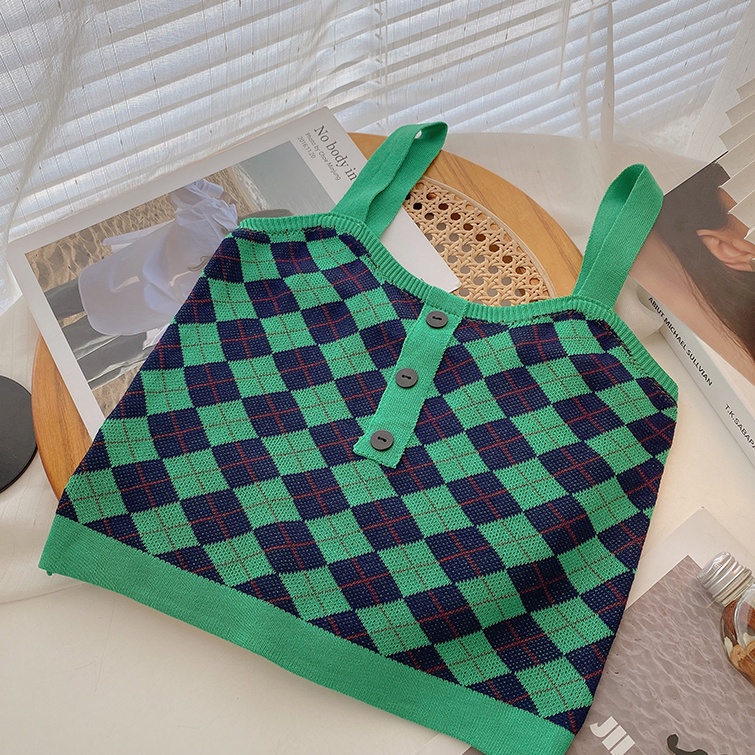 SUXI Áo Croptop Hai Dây Lưng Cao Dáng Ôm Phong Cách Cổ Điển Thời Trang Mùa Hè Hàng Mới Dành Cho Bạn Nữ