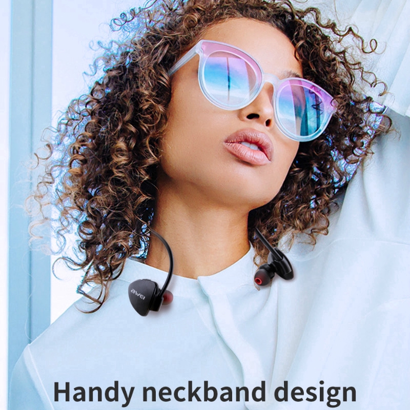 Tai nghe nhét tai thể thao không dây bluetooth chống thấm nước A847BL