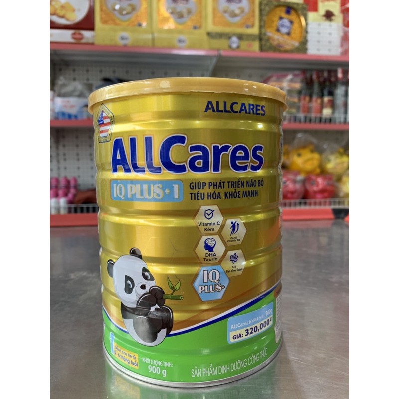 Sữa Allcares IQplus 1+ 0-6 lon 900g