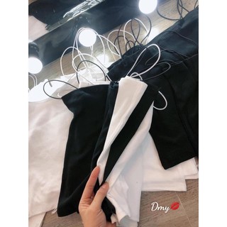 2 chiếc áo 2 dây sợi bún