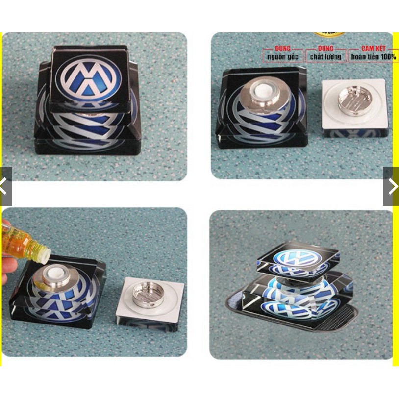 Nước hoa pha lê cao cấp đặt taplo xe hơi, ô tô logo hãng xe Toyota, Mazda, Ford, Kia, Hyundai, Honda,Toyota, Mazda, Ford