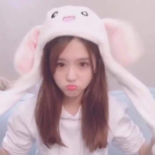 Mũ tai thỏ bóp là vểnh tai