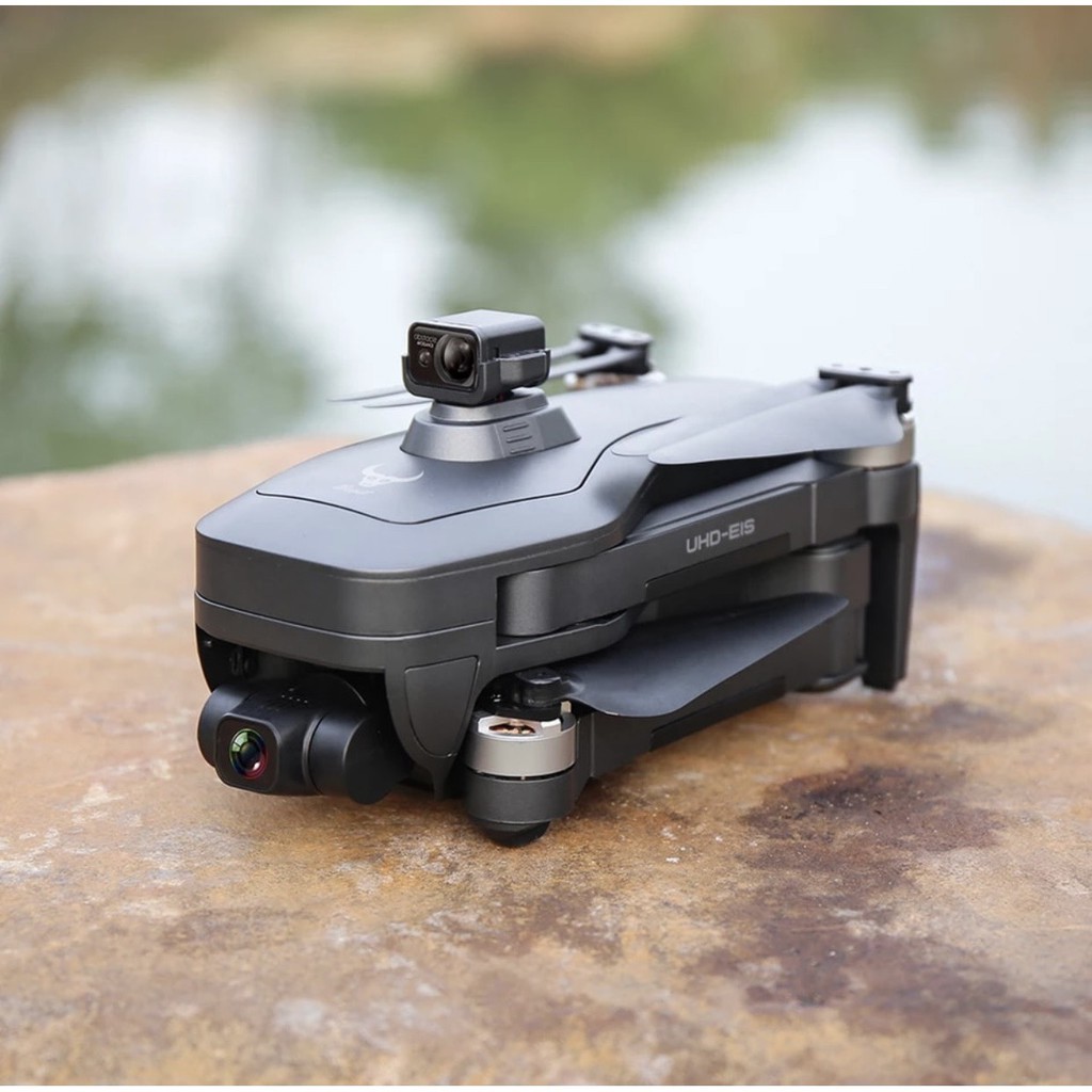  Flycam Sg906 Max camera 4k gimbal 3 trục Eis chống rung - Có cảm biến chống va chạm