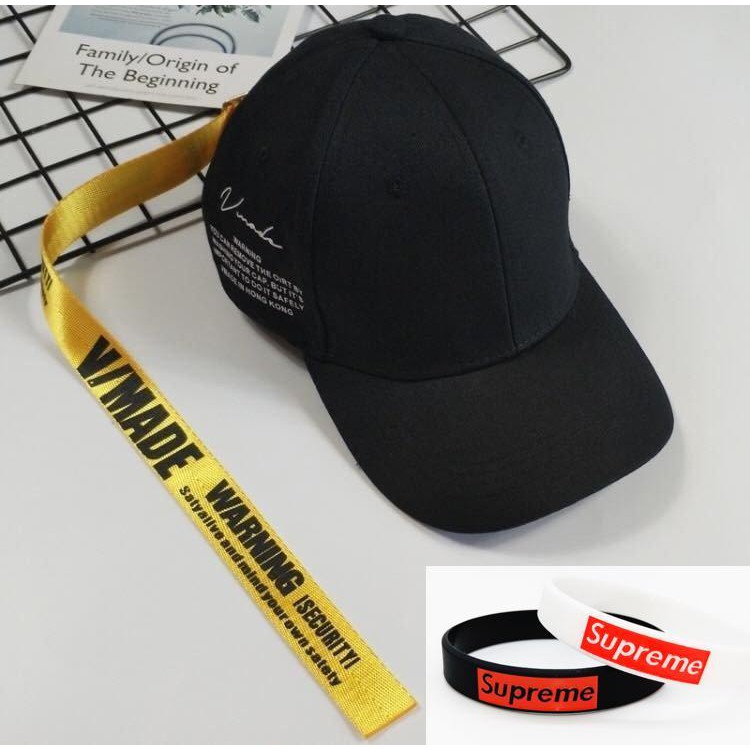 Nón lưỡi trai đuôi dài nam nữ tặng vòng tay