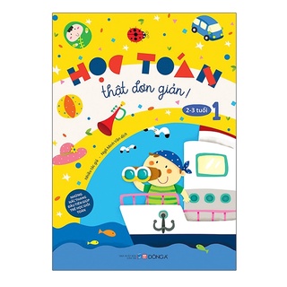 Sách - Học toán thật đơn giản T1 - Xanh da trời