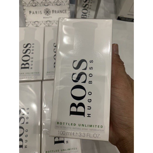 [HÀNG CHÍNH HÃNG] NƯỚC HOA NAM HUGO BOSS BOTTLED UNLIMITED 100ML FULL SEAL [HOÀN TIỀN GẤP 1000%]