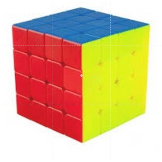 Đồ chơi rubik 4x4 không viền cực trơn hàng công ty trong hộp có hướng dẫn dành trong thi đấu, do choi rubic 4x4