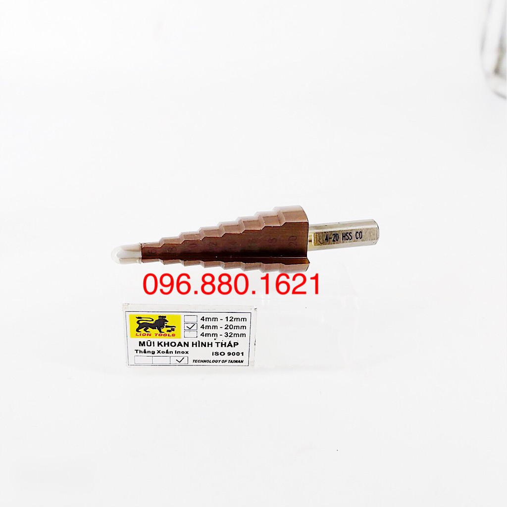 MŨI KHOAN THÁP INOX CAO CẤP LIONTOOLS