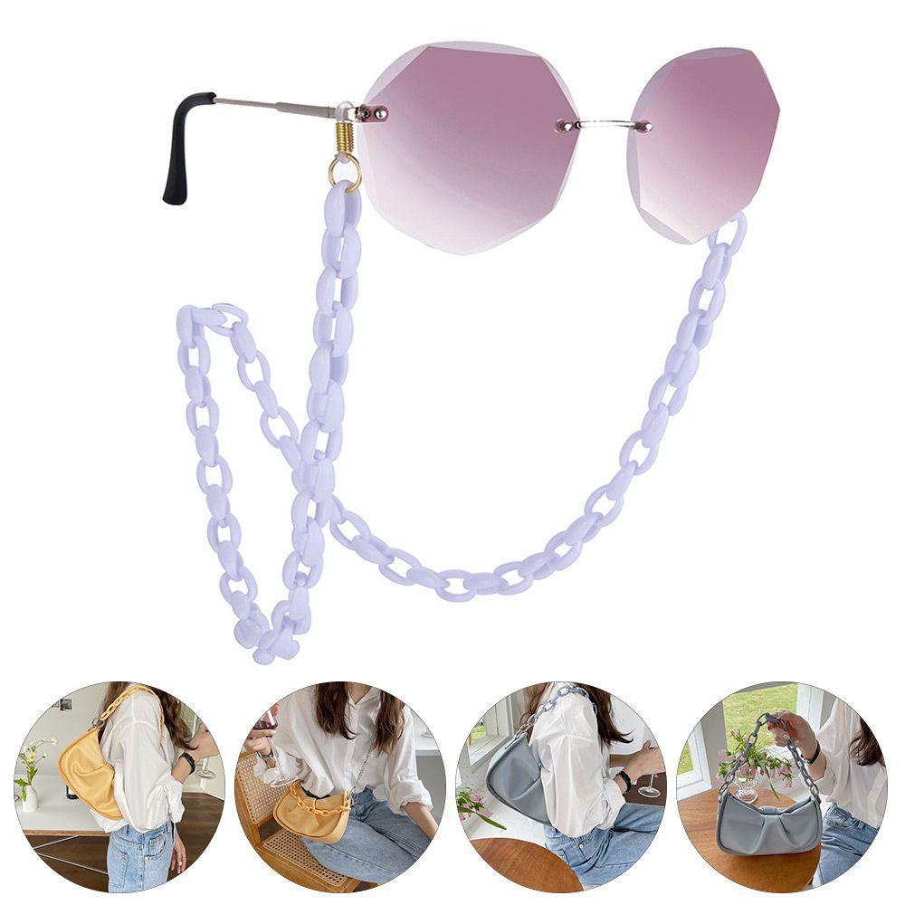 Set 50 Kẹp Tóc Dây Xích Acrylic Nhiều Màu MIHAN1