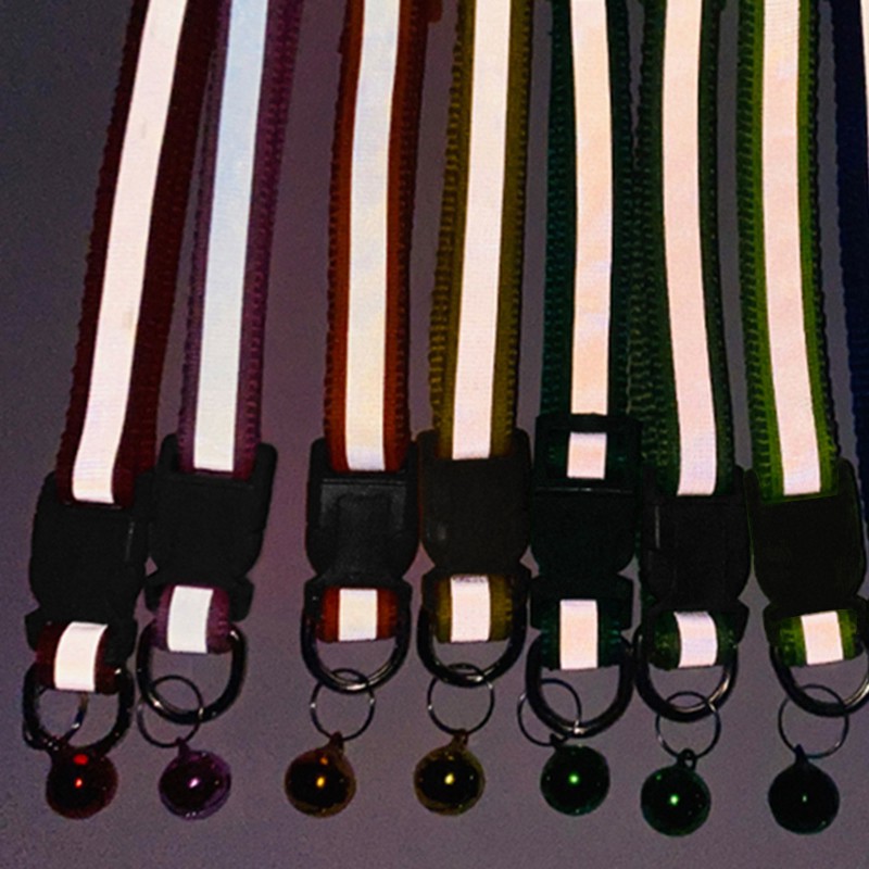 Vòng Cổ Phản Quang 19-32cm Dành Cho Thú Cưng
