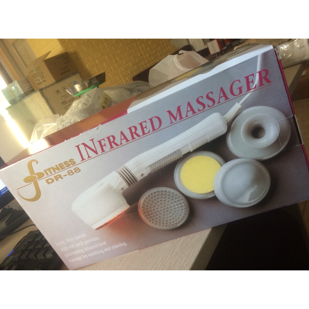 Búa Rung Massa DR-88, ánh sáng kết hợp rung giúp thư giãn, nâng cơ dùng cho spa