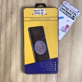 Dán Nano 3D 2 mặt Full màn hình Samsung S10 Plus