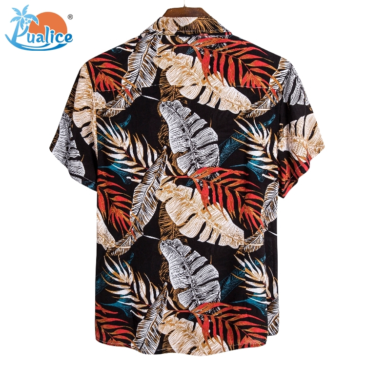 Short Sleeve Printable Shirt Hawaii 2020 Men's Fashion Blouse Floral Short Sleeve Blouse Shirt Men Short Sleeve Shirt345 | BigBuy360 - bigbuy360.vn