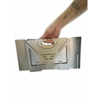 Bếp nướng than hoa lắp ghép, bếp inox nhập khẩu