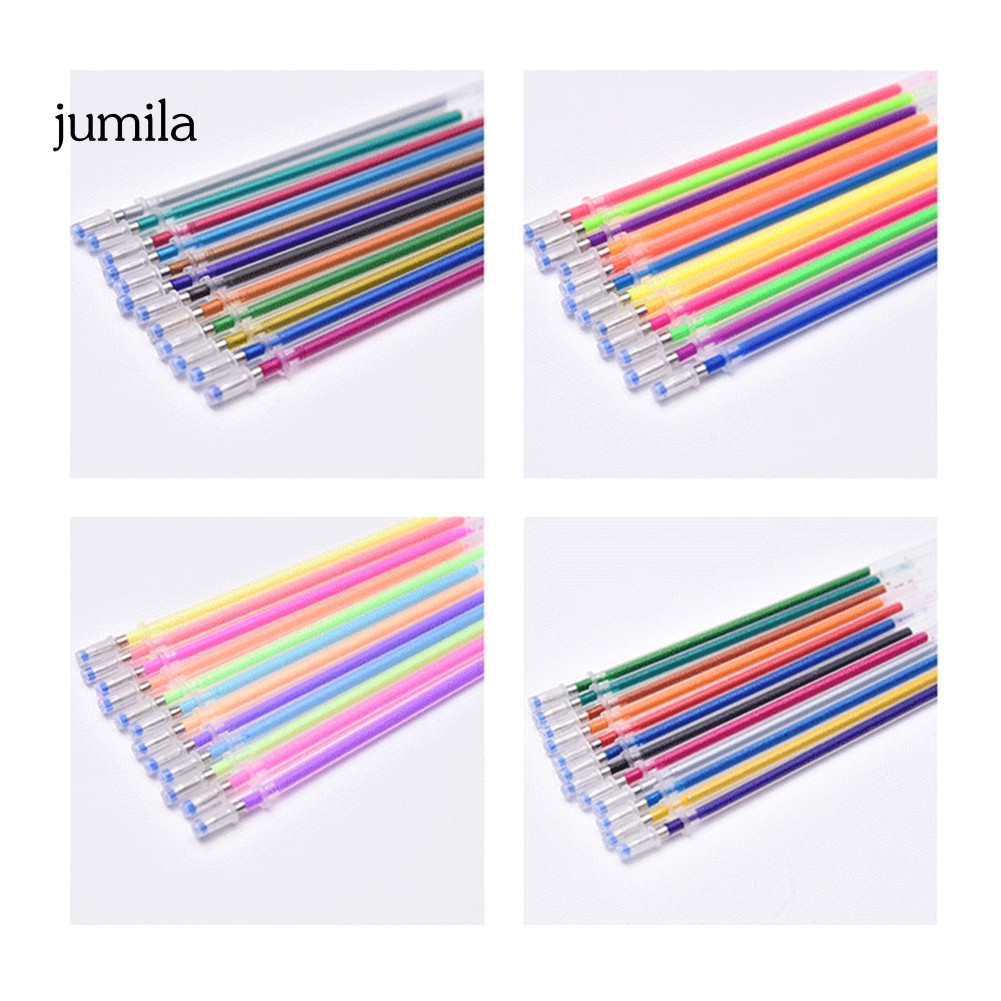 Set 12/24/36/48/100 Ruột Bút Gel Thay Thế 1mm