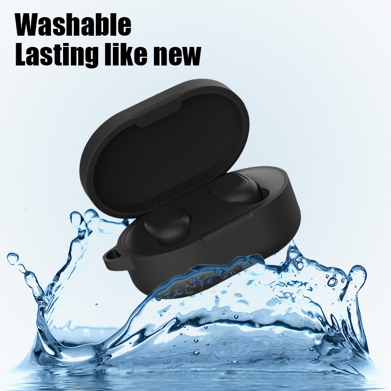 Vỏ Bảo Vệ Hộp Sạc Tai Nghe bluetooth xiaomi / e6s / a6s Bằng Silicon Thời Trang Sang Trọng Cho xiaomi redmi airdots