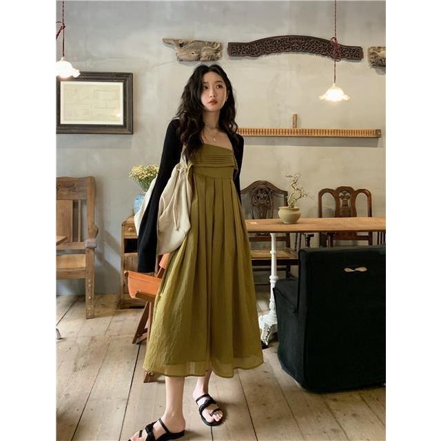 [Delivery Within 48 Tiếng] Đầm Ren Xiaoyi Phong Cách Pháp Cổ Điển Thời Trang Xuân Thu 2022