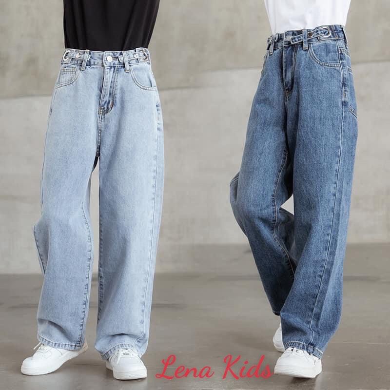 Quần Jeans Baggy bé gái chính hãng Lena Kids size 10-45kg