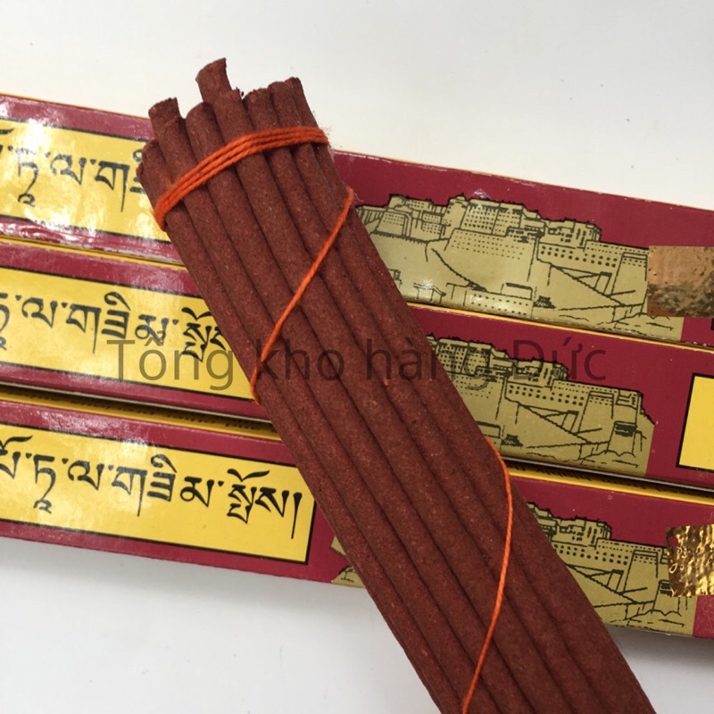 |Loại Dài| Hương Potala/ Nhang Potala Nepal Tây Tạng thủ công Dài 27cm