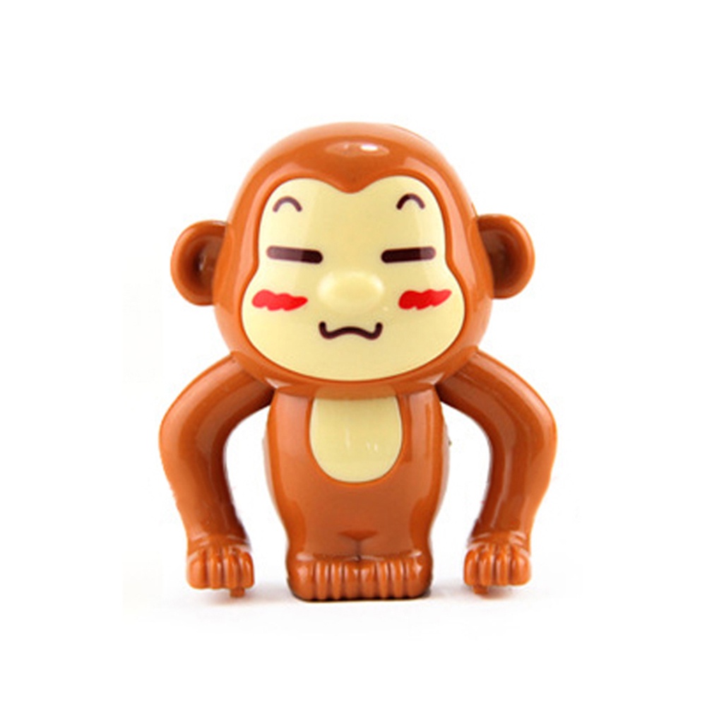 Khỉ đồ chơi lên dây cót bằng nhựa dễ thương cho bé